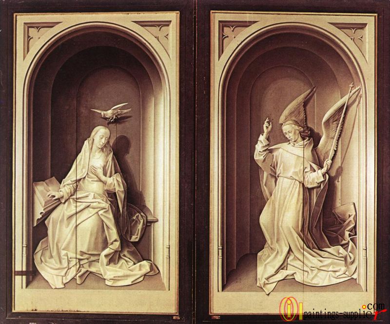 The Portinari Triptych (closed).