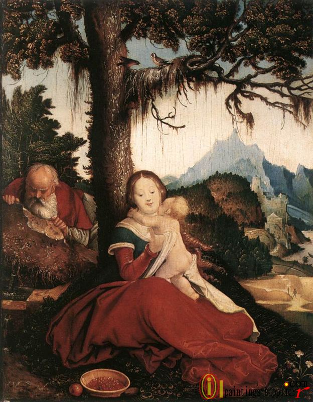 Rest On The Flight To Egypt