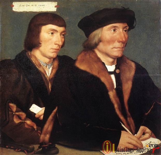 Portrait of Sir Thomas Godsalve and His Son John