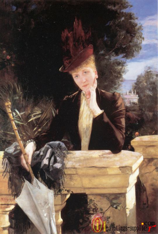 A portrait of Marie-Clotilde de Faret Legrand