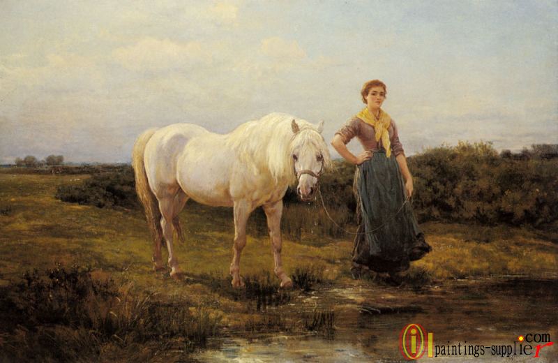 Noonday taking a Horse to Water