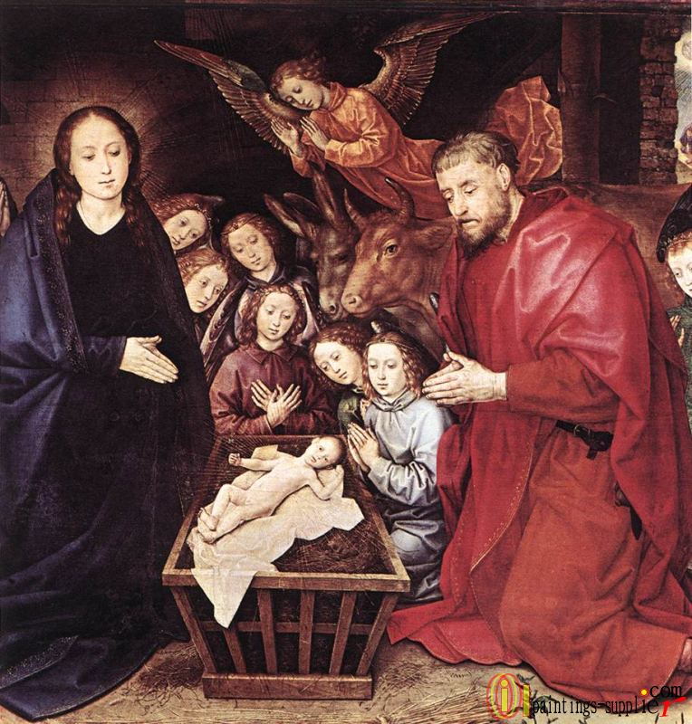 Adoration of the Shepherds (detail) 1.