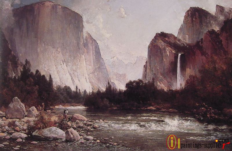 Fishing on the Merced River