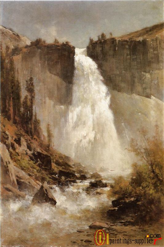 The Falls of Yosemite.