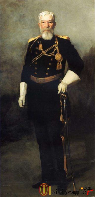 Portrait of Colonel David Perry, 9th U. S. Cavalry.