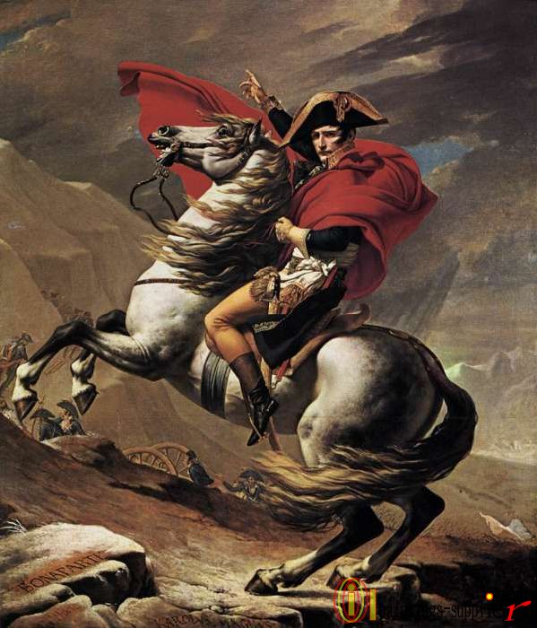 Napoleon at the St. Bernard Pass,1801