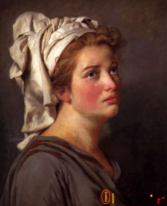 Portrait of a Young Woman in a Turban