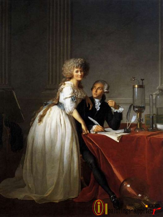 Portrait of Antoine-Laurent and Marie-Anne Lavoisier,1788