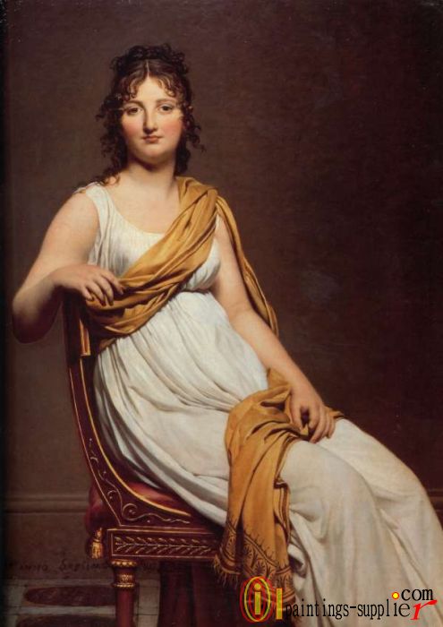 Portrait of Henriette de Verninac,1799