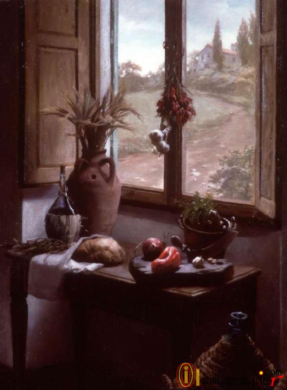 Still Life with a View