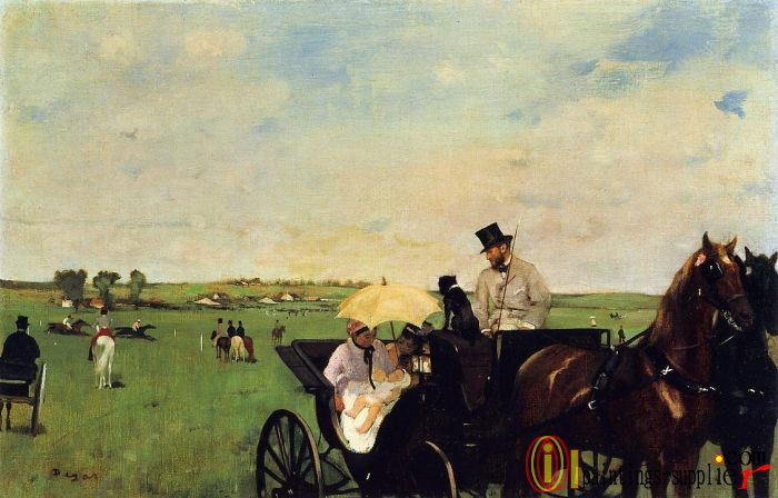 A Carriage at the Races,1872