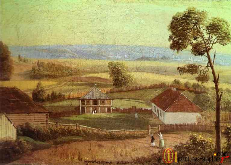 View in Estate Zhirovitse(1847)