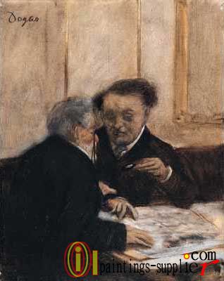 At the Café Châteaudun,1869 - 71.