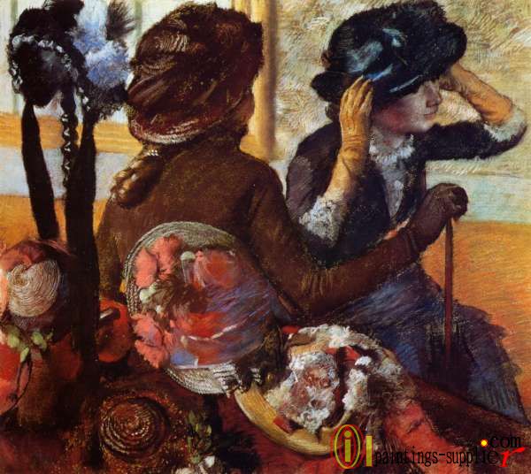 At the Milliner's ,1882