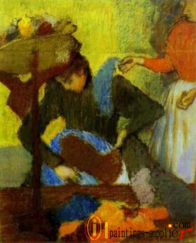 At the Milliner's, 1898.