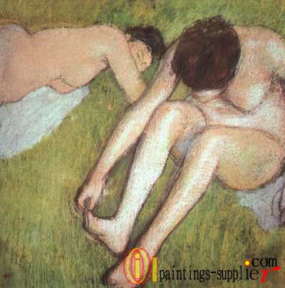 Bathers on the Grass, 1886 - 90