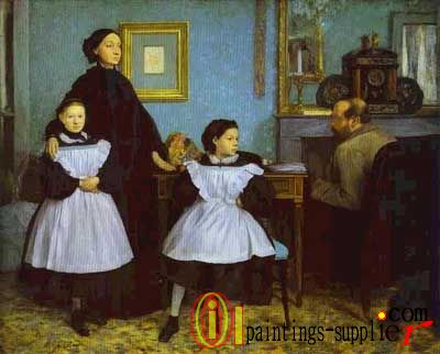 Bellelli Family, The, 1858 - 67.
