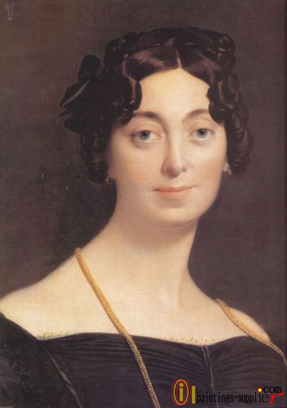 Madame Jacques-Louis Leblanc, née Françoise Poncelle [detail]