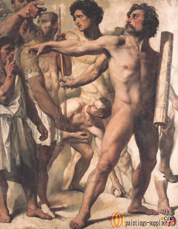 Study for The Martyrdom of St. Symphorien