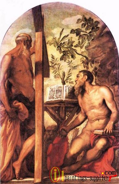St Jerome and St Andrew