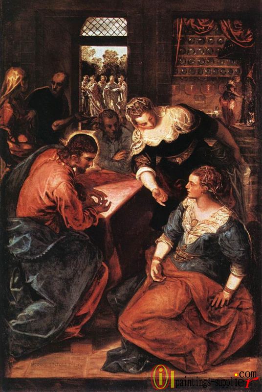 Christ in the House of Martha and Mary.
