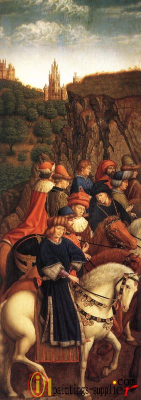 The Ghent Altarpiece - The Just Judges