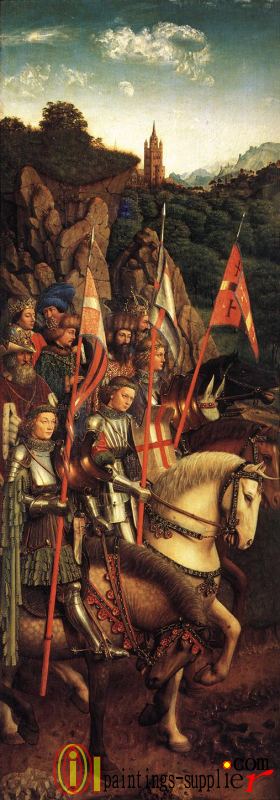 The Ghent Altarpiece - The Soldiers of Christ