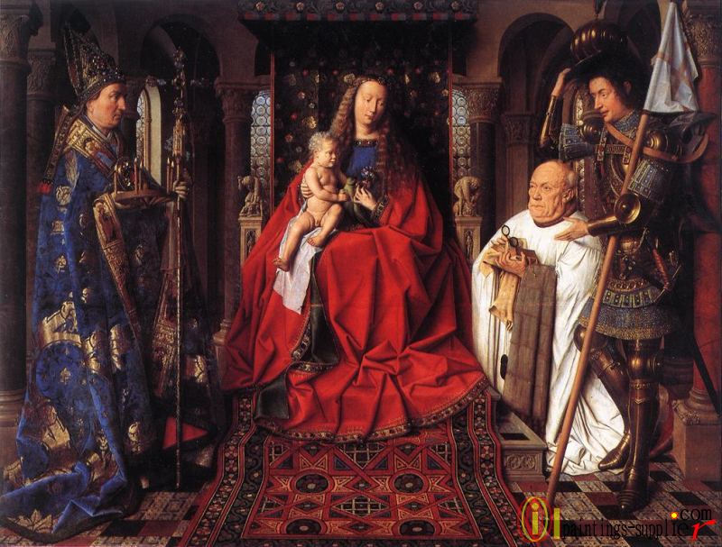 The Madonna with Canon van der Paele
