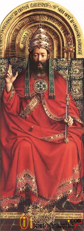 The Ghent Altarpiece - God Almighty