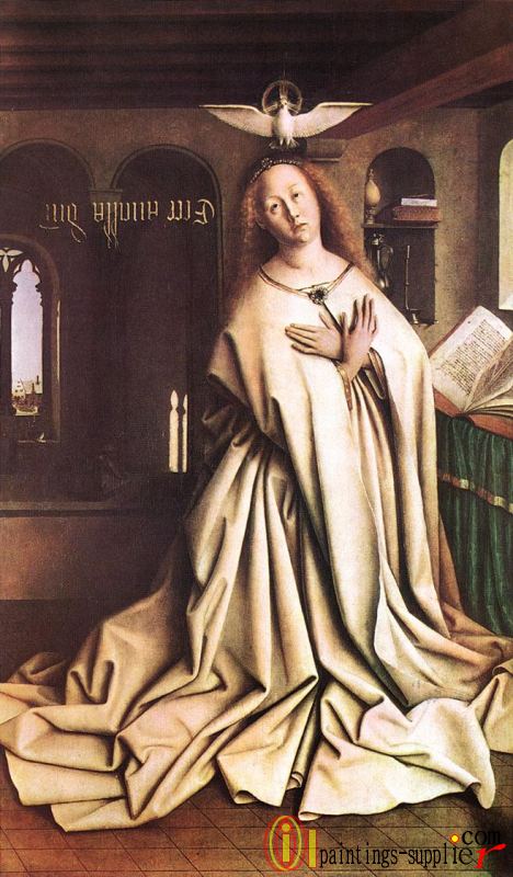 The Ghent Altarpiece - Mary of the Annunciation