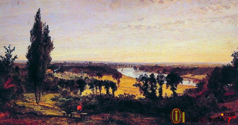 Richmond Hill and the Thames London