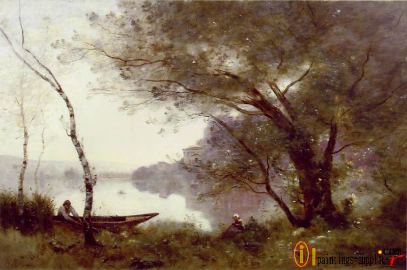 The Boatman of Mortefontaine,1865-70