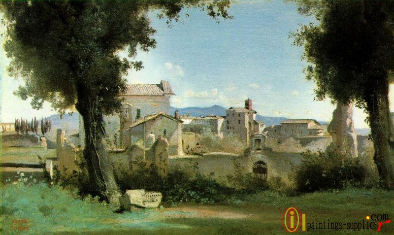 View from the Farnese Gardens, Rome,1826