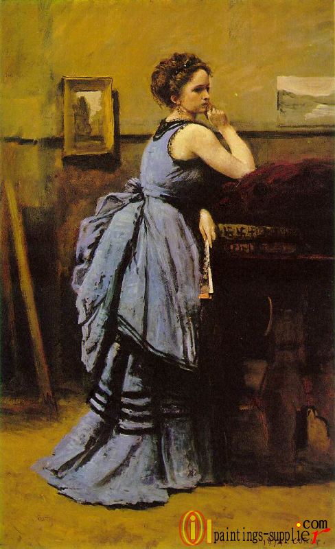 Lady in Blue,1874