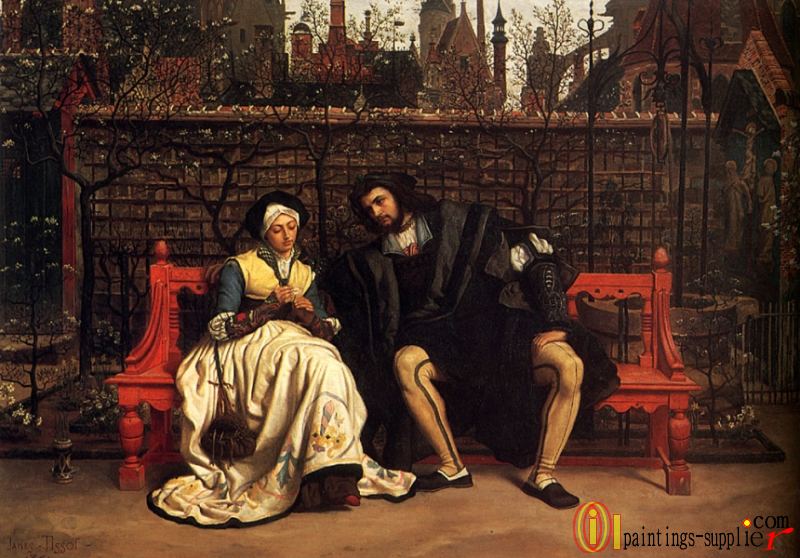 Faust and Marguerite in the Garden.
