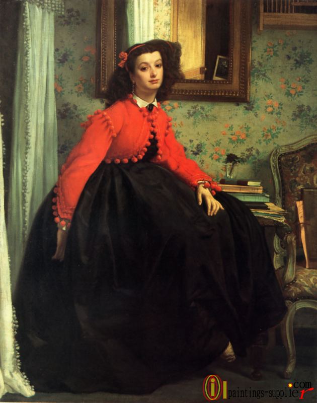 Portrait of Mlle L L.