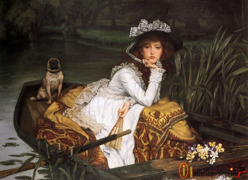 Young Lady in a Boat.