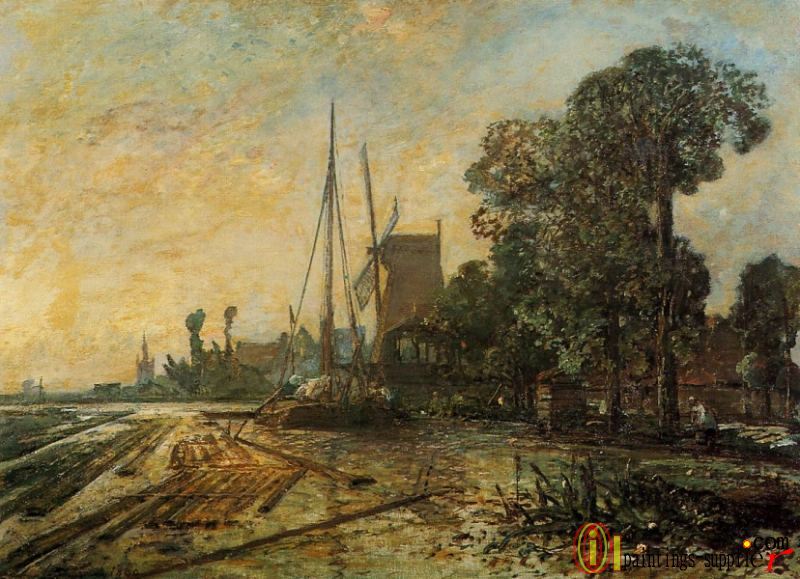 Windmill near the Water