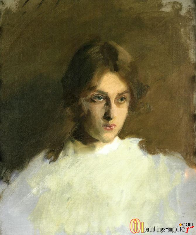 Portrait of Edith French.