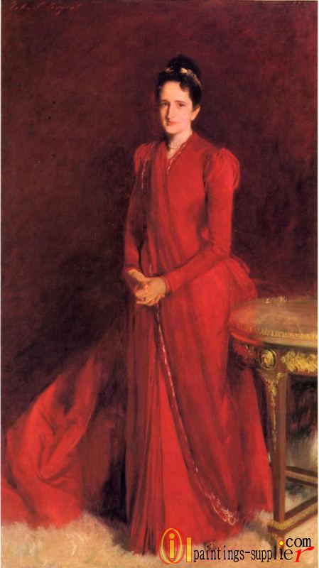 Portrait of Mrs Elliott Fitch Shepard aka Margaret Louisa Vanderbilt.