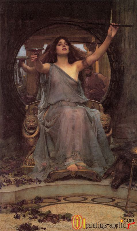 Circe offering the Cup to Ulysses.