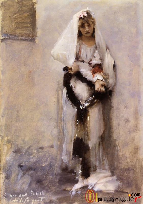 A Parisian Beggar Girl