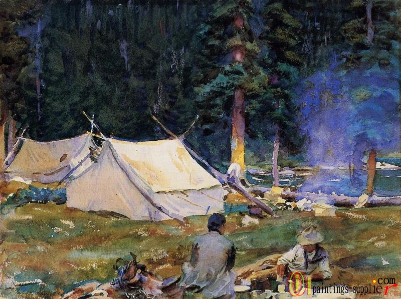 Camping at Lake O-Hara