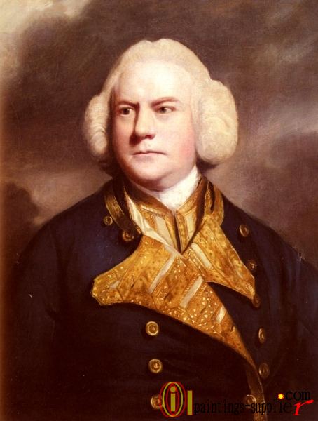 Portrait Of Admiral Thomas Cotes
