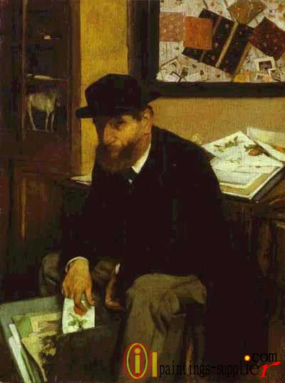 Collector of Prints, The, 1866.
