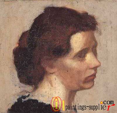 Head of a woman, 1873