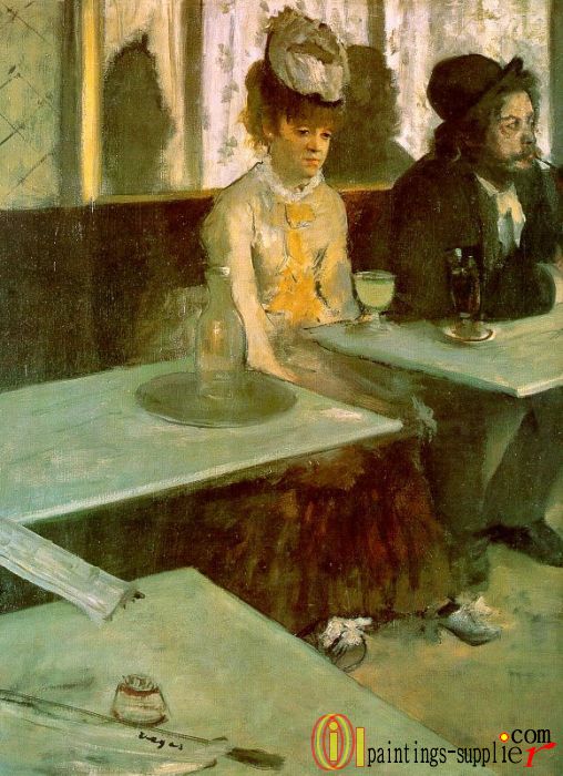 In a Cafe 1875-1876,