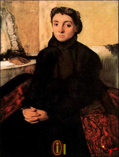 Portrait of Joséphine Gaujelin, 1867