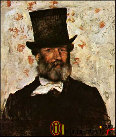 Portrait of Léopold Levert, 1874
