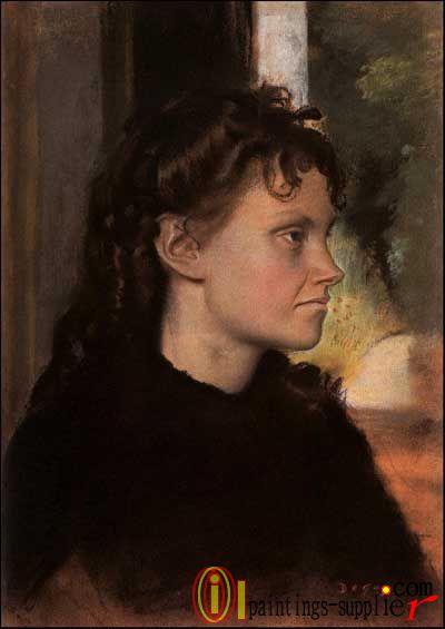 Portrait of Yves Gobillard-Morisot, 1869.